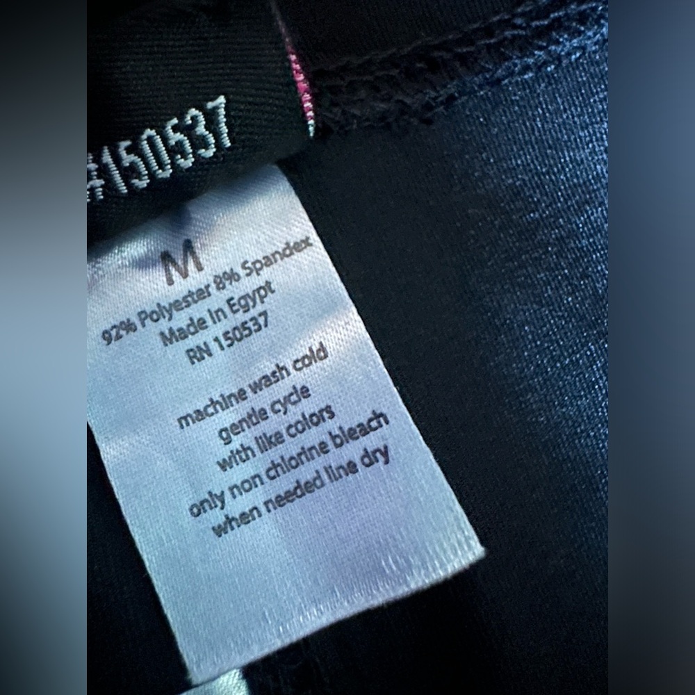 JGX Women Black Activewear Leggings Pants Size Medium - Picture 8 of 13